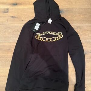 Balmain (NWT ) authentic chain hoodie